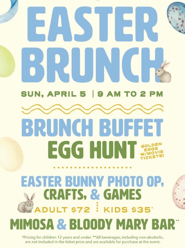 Easter Brunch & Egg Hunt at THE LOT